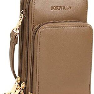 Stylish RFID Blocking Crossbody Handbag for Women - Touch-Friendly Design, Large